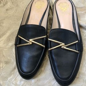 Black Vince Camuto loafers